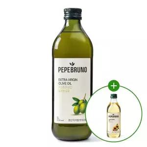 [NS홈쇼핑]페페브루노 엑스트라버진 올리브오일 1L + 해바라기씨유 1L..[35275765]