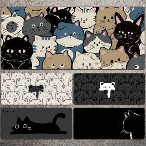 장패드 고양이 장패드 게이밍 캐릭터 폰트리 키보드