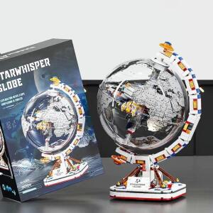 지구본 레고 세계지도 아키텍쳐 지도 조립 장난감 블루 세계 블루마블 야광 블록 아이디어