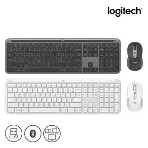 로지텍코리아 시그니처 MK950 무선 슬림 블루투스 콤보 키보드 마우스 세트 한글자판