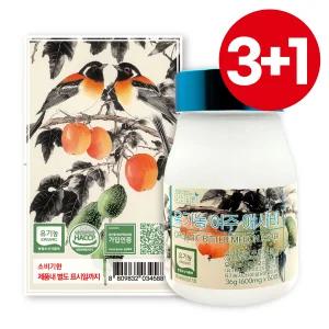 3+1 좋은습관 유기농 여주 애사비 60정 알약 형태 에탄산 애플사이다 비니거 