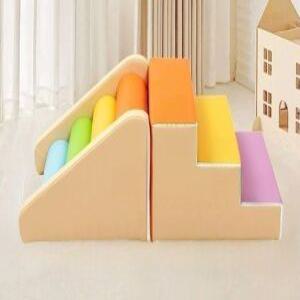 실내 놀이터 쿠션 계단 클라이밍 놀이기구 미끄럼틀 정글짐 소프트 유치원 대형 적목 퍼즐