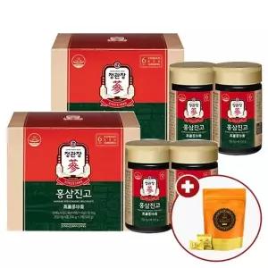 [홍삼캔디 증정] 정관장 홍삼진고 250g x 2병 2박스 (50일분)