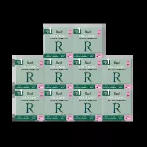 [라엘] 유기농 순면커버 생리대 소형10