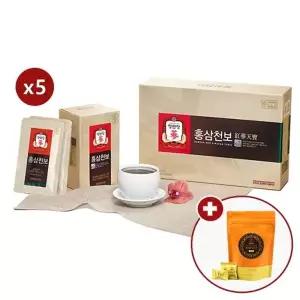 [정관장][정관장 공식] 홍삼천보 50ml x 30포 5박스 (75일분) + 홍삼캔디수 증정