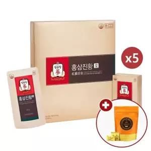 [정관장][홍삼캔디 증정] 정관장 홍삼진황 50ml x 30포 5박스 (150일분)
