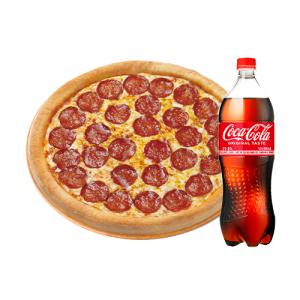 [파파존스]오리지널 페퍼로니(L)+코카-콜라1.25L