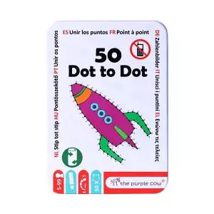 [브레인티저스] 퍼플카우 아이큐 닷투닷 1인 휴대용 점잇기 숫자연결