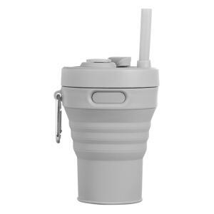 일상공감 접어바바 텀블러, 그레이, 1개