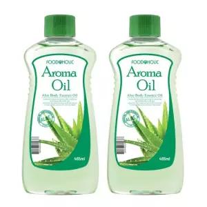 2개)푸드어홀릭 아로마오일 알로에 465ml 리치