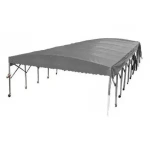 대형 자바라 천막 이동식 캐노피 접이식 비가림막