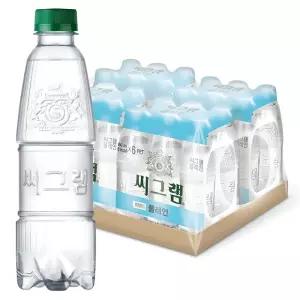 씨그램 플레인 무라벨 탄산음료 350ml 48병