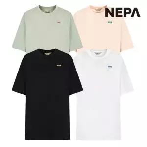 여성 씨타 긴기장 반팔 라운드 티셔츠 루즈핏) 7J45362