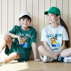귀여운 키즈 상하세트 반팔 반바지 여름 초등 어린이 옷 캐주얼