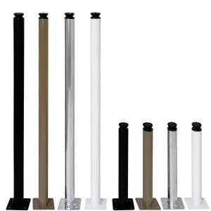 원통조절가구다리 300mm 700mm 가구발 식탁다리 상다리 책상 발통 조절발 철제 32파이