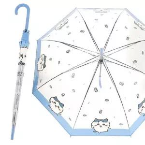 먼작귀 투명 장우산 60cm 가르마 1P 초등 성인 우산 초등학생우산 초등우산 치이카와우산