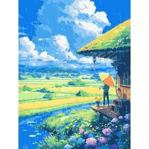 피포페인팅 AK20 여우비 40x50 DIY명화그리기세트