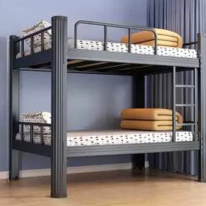 철제 이층침대 프레임 기숙사 성인용 벙커 원룸 2층
