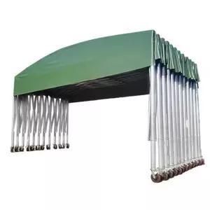 대형 캐노피 자바라 접이식 텐트 그늘막 비가림막