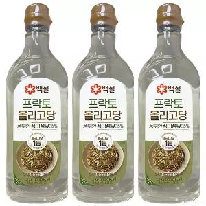 CJ제일제당 백설 프락토 올리고당 1.2kg 3개