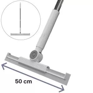 매직 실리콘 빗자루 공장용 가정용 스크레이퍼 50cm/실리콘빗자루/화장실/물기제거/물밀대/고무비/스퀴지