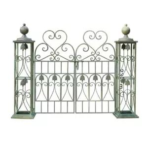 빈티지 정원 대문 울타리 유럽 현관 스탠드 게이트