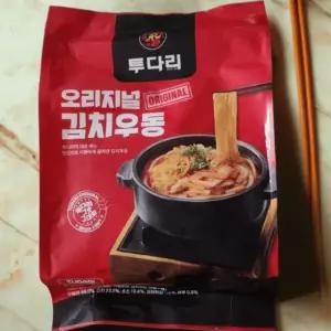 투다리 김치우동 오리지널 862g 1개 총2인분 캠핑 밀키트 간편식 안주