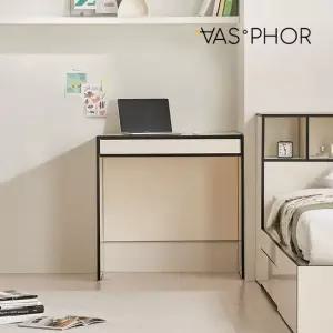 바스포르 뮤트 800 1인 일자형 컴퓨터 책상 미니 원룸 학생 서재 테이블