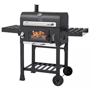 시토 프리미엄 특대형 훈제 바베큐그릴 (유리문형) 숯불 불판높이조절 캠핑 화로대 불멍 / GR-005-GLASS