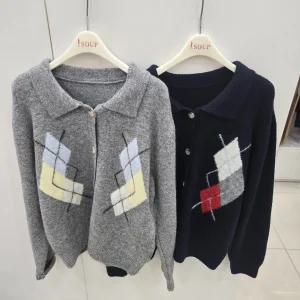 [숲]카라단추가디건(OBAQDT4)