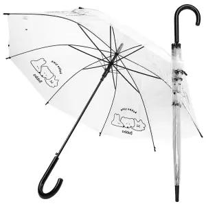 포포팬시 보바 투명 우산 학생 튼튼한 장우산 장마철 우기 판촉물 답례품 선물