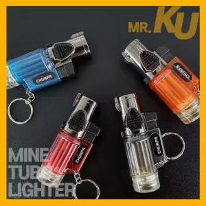 미니 터보라이터 가스충전식라이타 소형토치 3구 캠핑 낚시 차박 다용도