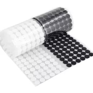 문구용 벨크로 원형 접착 테이프 500매 1cm 1.5cm 2cm