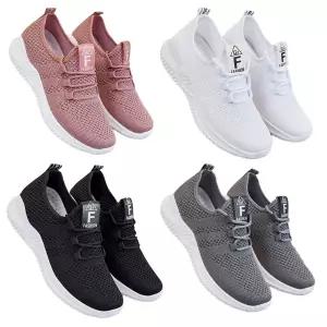 여성 경량 매쉬 실내 런닝화 4종 줌바 에어로빅 운동화 런닝머신 조깅화