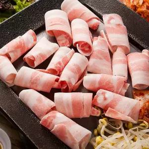 국내산 한돈 구이용 대패삼겹살 900g