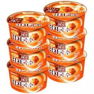 [셀러허브]세이면 진실의 미간 김치국수 196g 6개 (S24198926)