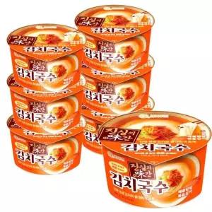 [셀러허브]세이면 진실의 미간 김치국수 196g 7개 (S24198927)