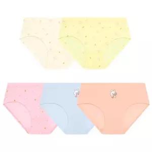 수아팜 [정상가 25800원] 여아 큐티래빗 코튼 팬티 5매 세트