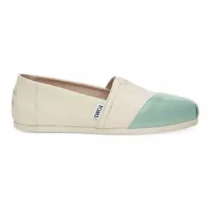 [TOMS] 내추럴 캔버스 터코이스 페이턴트 클래식(여성용) - TMS171WAP09