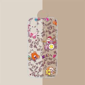 스타즈 K-커비 스타 클리어 케이스 갤럭시 S25 S24 S23 S22 S21 울트라 S20 S10 플러스 Fe 5G 투명 폰 커버 DS-5Q