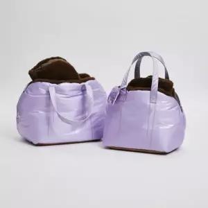 [롯데백화점]루이독 샤인 퍼플 어라운드 백 Grand