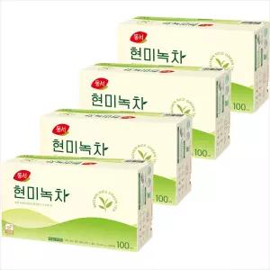 동서 현미녹차 100Tx4개/2세트구매시 1000원DCX넉넉한 유통기한