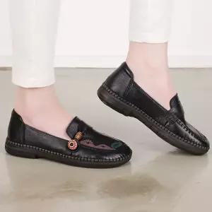 가죽로퍼 발편한 여성로퍼 중년여성 엄마신발