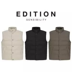 [롯데백화점]에디션 25 FW 남자패딩조끼 기본 경량 패딩 베스트 3종 1택 NNF4VP1991 DR4488