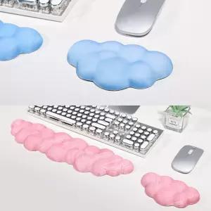 클라우드 메모리폼 마우스 손목패드 보호대/컴퓨터/손목/받침대/패드/쿠션/손쿠션