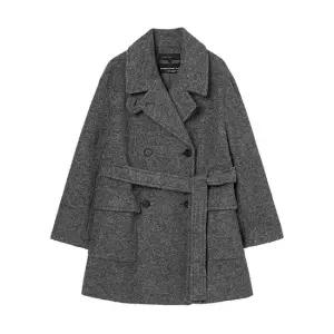 [정가499 000]헤어리 하프 피코트 OW5WHB620