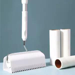 막대형 돌돌이 롤클리너/청소기/먼지/테이프/청소/고양이털/롱핸들/긴돌돌이/밀대/스탠드/청소용/강아지털