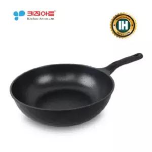 꼬뜨 28cm 웍팬 IH 키친아트 실버 궁중팬 인덕션