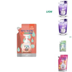 (복숭아향 200mL) 아이깨끗해 손세정제리필 1EA/항균/핸드솝/리필/손세정/물비누/거품/비누/핸드/워시/유아