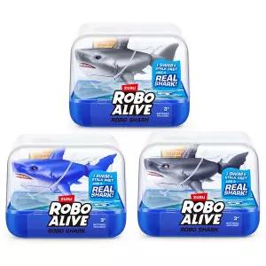 [아이비젼]로보얼라이브 로보샤크 상어 로봇 물고기 아쿠아리움 목욕 놀이 장난감